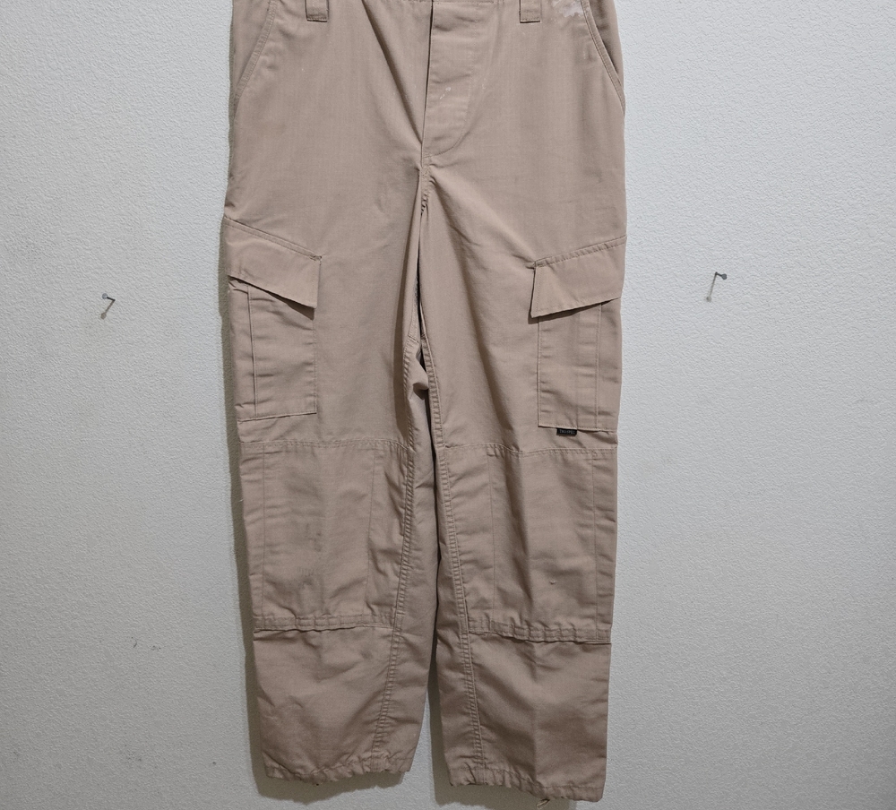 Mens Tru Spec Beige Cargo Pants
